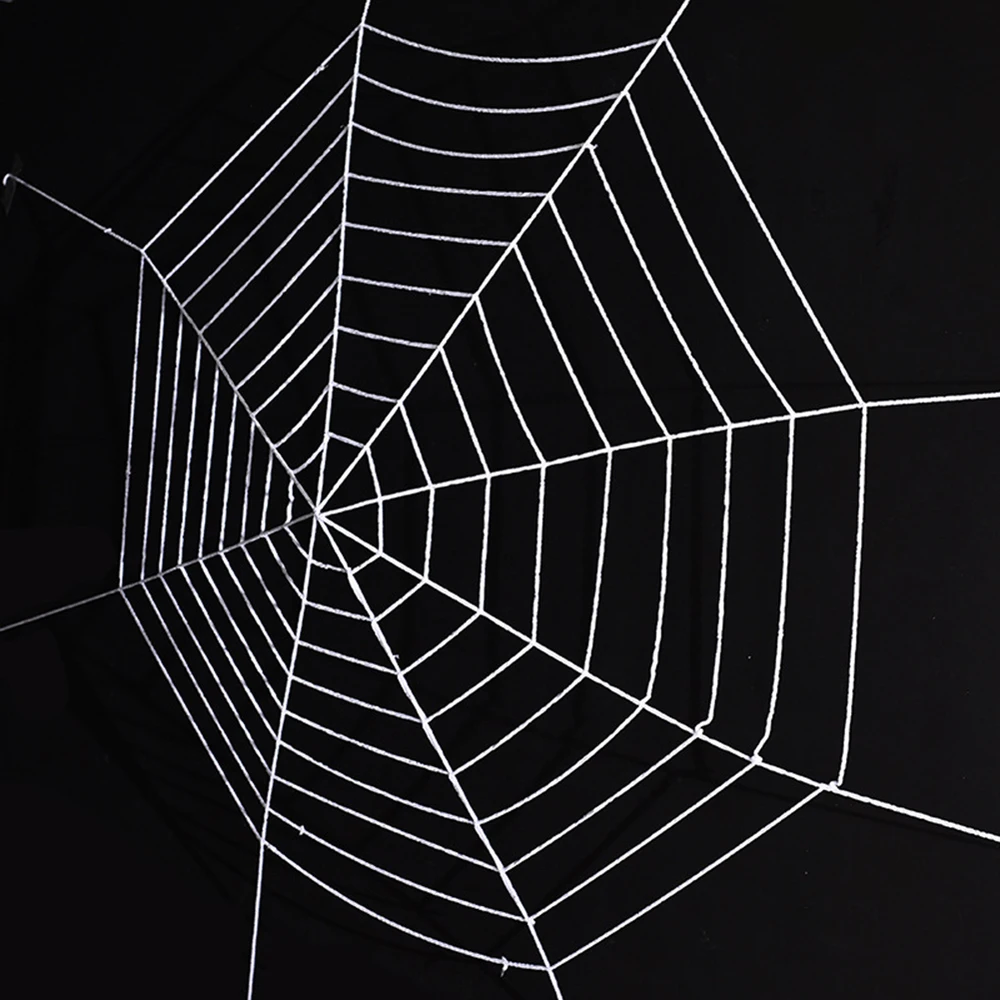 

Halloween Spider Web Fake Stretch Cobweb Halloween Extra Large Spider Web Haunted Outdoor Themed Parties Decoration 9 laps 3.6 m
