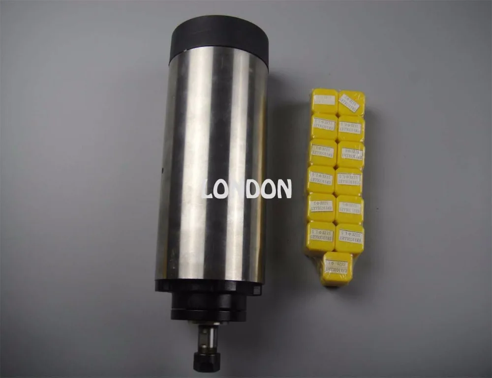 

Cnc spindle kit ER11 air cooling 1.5KW spindle with 4 pieces bearing + 13 pieces ER11 collet