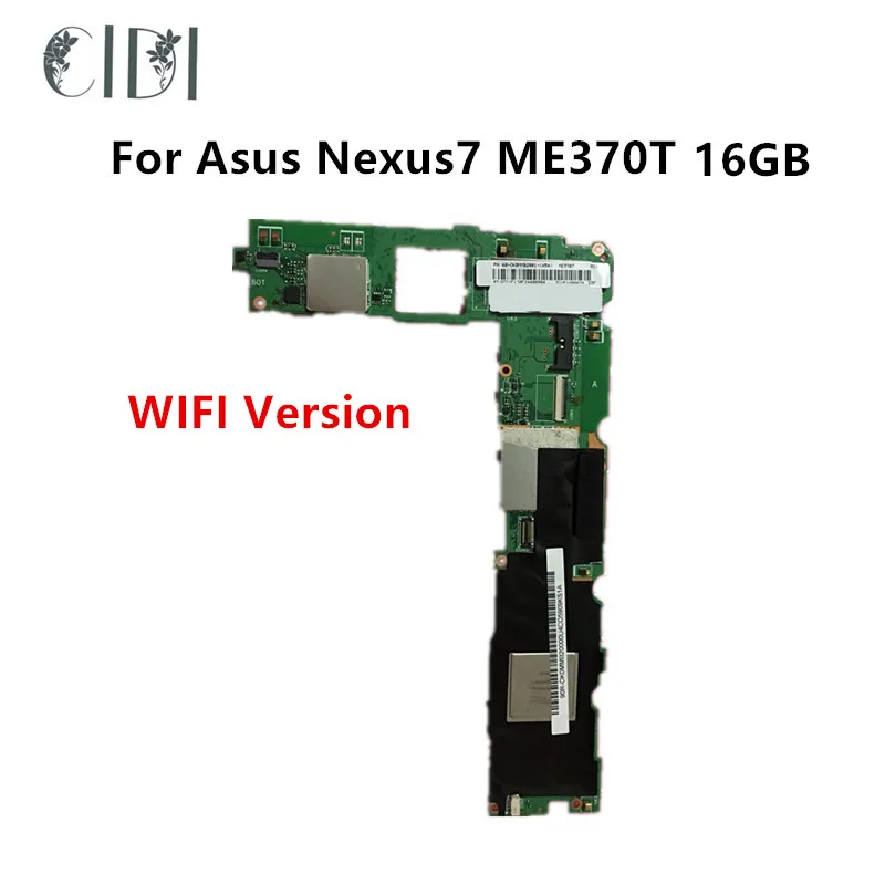 Марка CIDI материнская плата логическая системная плата для ASUS Google Nexus 7 1st ME370T 2012 wifi 16G версия+ несколько языков