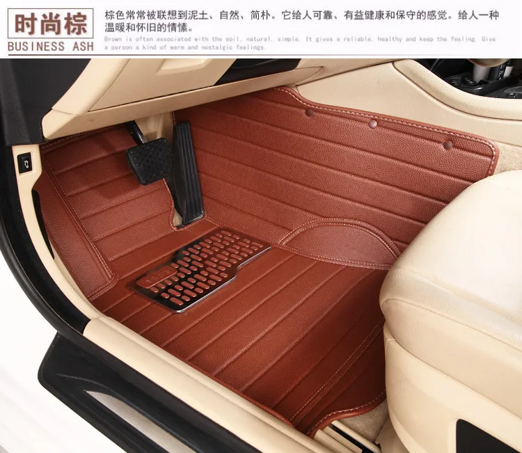 5 مقاعد المواد xpe عدم الانزلاق الكامل محاطة الحصير سيارة للماء ل VolvoV60 العثمانيين s40/s60/s80/xc60/xc90/s8