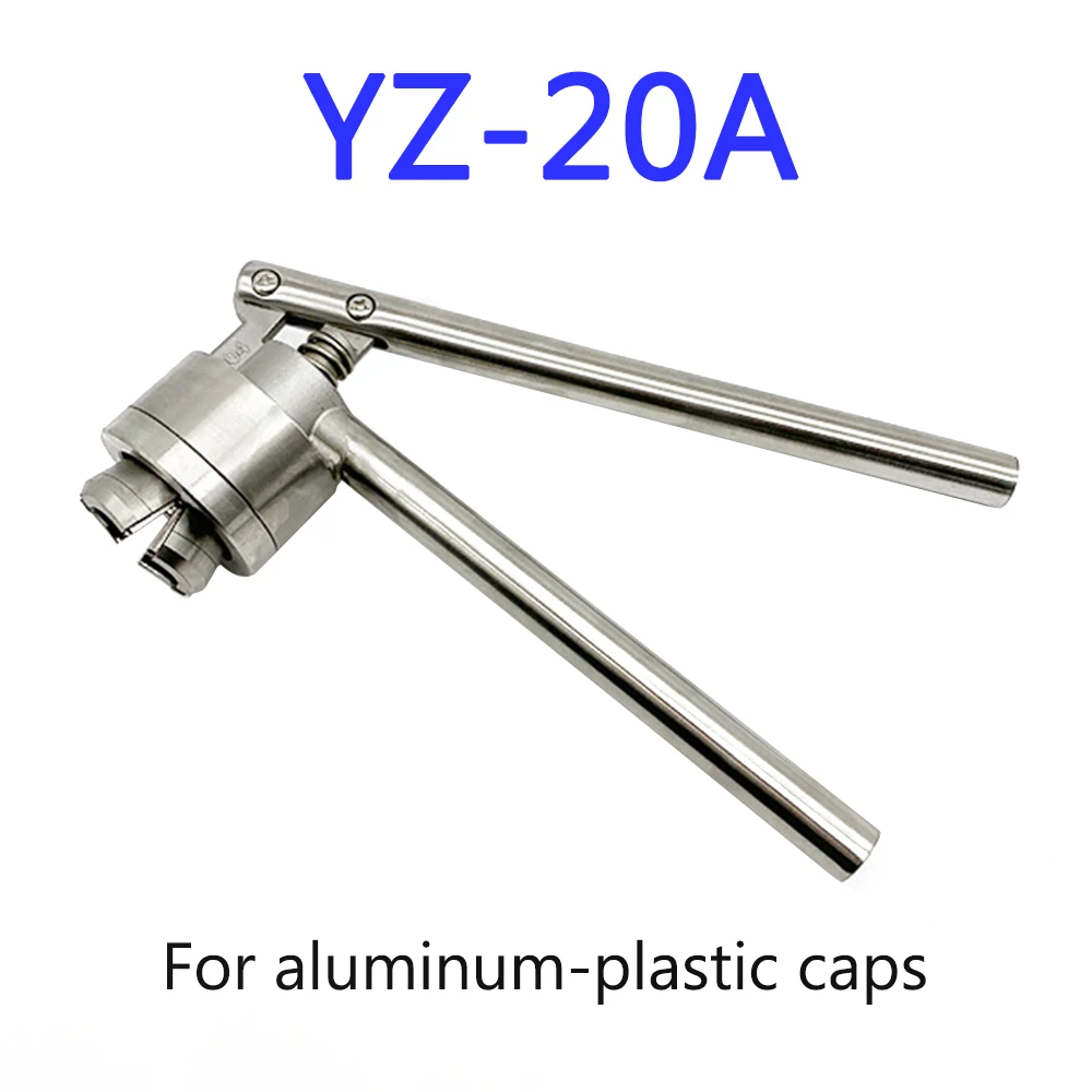 Color : for Aluminium plasti CHENTAOMAYAN 1pc Stainless Steel Manual Vial Crimper Hand Sealing Machine for Crimping 20mm Flip Off Caps Color : for Aluminium plasti CHENTAOMAYAN 1pc Stainless Steel Manual Vial Crimper Hand Sealing Machine for Crimping 20mm Flip Off Caps