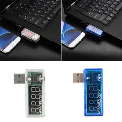 L-образный светодиодный Светодиодный дисплей USB Напряжение измеритель тока зарядное устройство power Bank тестер
