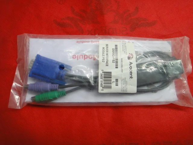 

AVOCENT DSRIQ-PS2 KVM cable 6 PIN PS/2 HD-15 (M) RJ-45 (F) DSRIQ SERVER INTERFACE MODULE