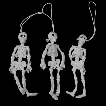 

2pcs Fashion Creative Skull Purse Bag Rubber Pendant Gift Cool Gags Practical Toy