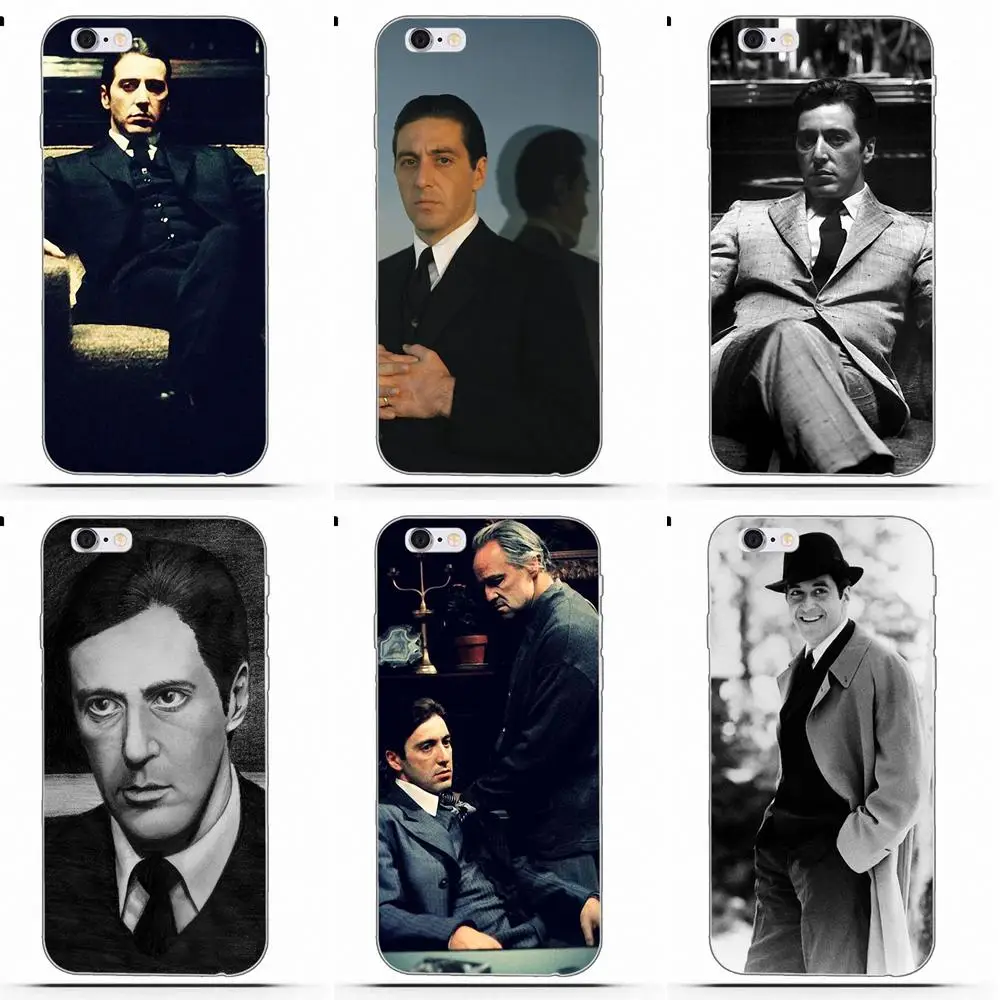

Michael Corleone The Godfather. Al Pacino For iPhone X 4 4S 5 5C SE 6 6S 7 8 Plus Galaxy S5 S6 S7 S8 Grand Core II Prime Alpha