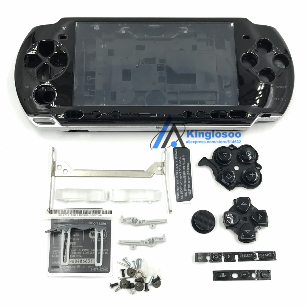 Kit de Botões de Substituição para Console de Jogos para Psp 3000 Qualidade Superior Conjunto Completo com Chave de Fenda - Image 2