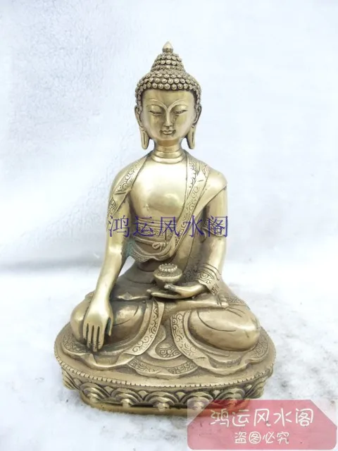 

Bronze statue copper Brass buddha decoration manichaeist crafts