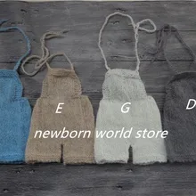 Детские штаны, Комбинезоны для фотосъемки новорожденных, мохеровые комбинезоны