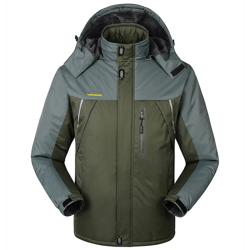 Зимние мужские куртки, теплая куртка, Толстая куртка, пальто для спорта на открытом воздухе, лыж, кемпинг, альпинизм, мужская куртка для пешего туризма, водонепроницаемая, ветрозащитная