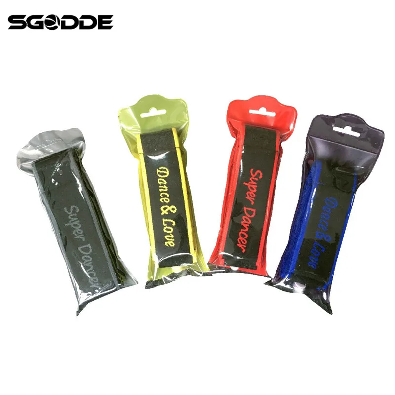 حار بيع SGODDE النساء رجل اللاتينية الرقص مطاطا الإمتداد حزام ممارسة سحب حزام الرياضية اليوغا المقاومة الفرقة ل بناء الجسم
