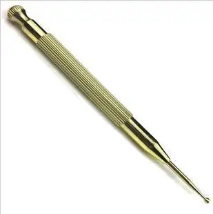 

2pcs Brass elastic probe copper pen massage bar medical healthcare hospital pharmacy Supplies Family Health medical care