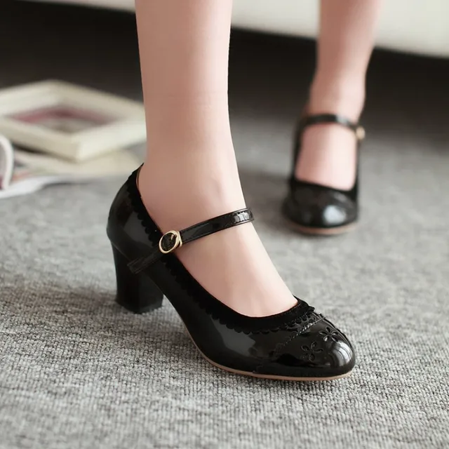 vintage style mary jane shoes