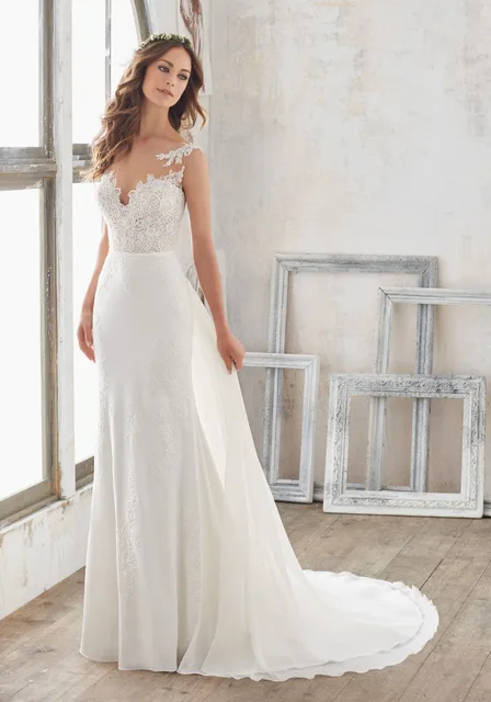 vestidos de novia sin cola – vestidos de noche