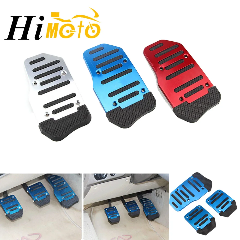 Cover Foot Pedal Nonslip Car Auto Vehicle Accelerator Brake Set Manual Treadle Dropshipping,blue