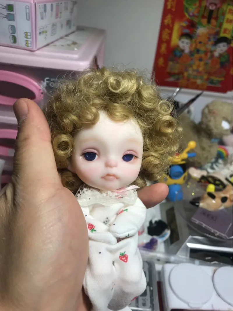 OB11 кукла ручной работы, куклы на заказ, мини кукла, милая кукла - Цвет: 9