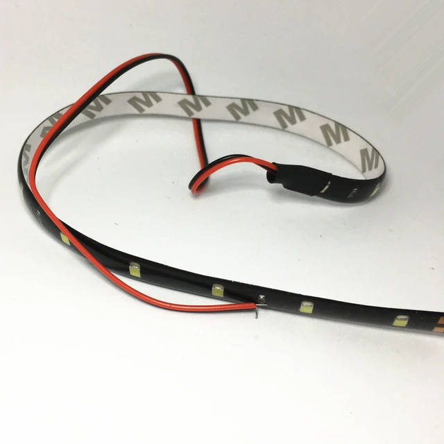 30cm Strip Light Car Flexible LED Strip Light 15SMD Waterproof LED Daytime Running Light Decorative Car DRL High Power 12V 2