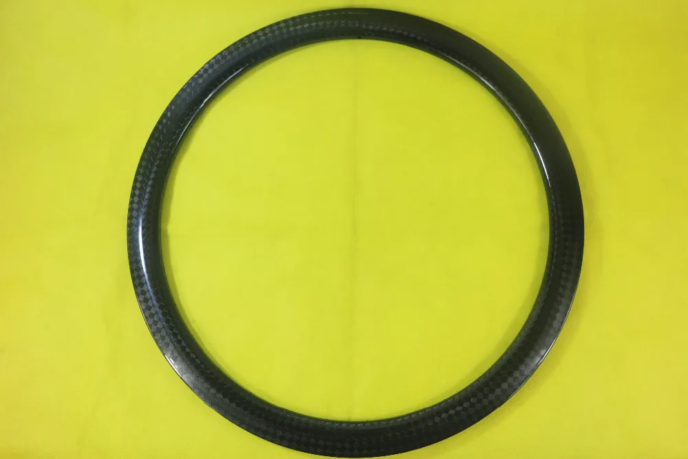 

700C 45mm clincher cyclocross carbon bike rim 25mm wide UD 3K twill 12K matte glossy 20H 24H 28H 32H disc brake 45C cyclo-cross