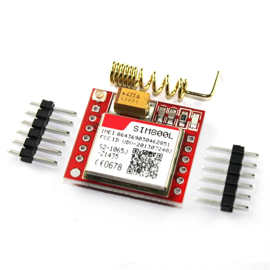 2018 1pcs/lot Smallest SIM800L GPRS GSM Module Micro SIM Card Core BOard Quad-band TTL Serial Port | Обустройство дома