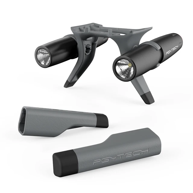 $39.9  PGYTECH Heightened Landing Gear Extended Legs Extensions with LED Headlamp Kit Set for DJI Mavic Pr