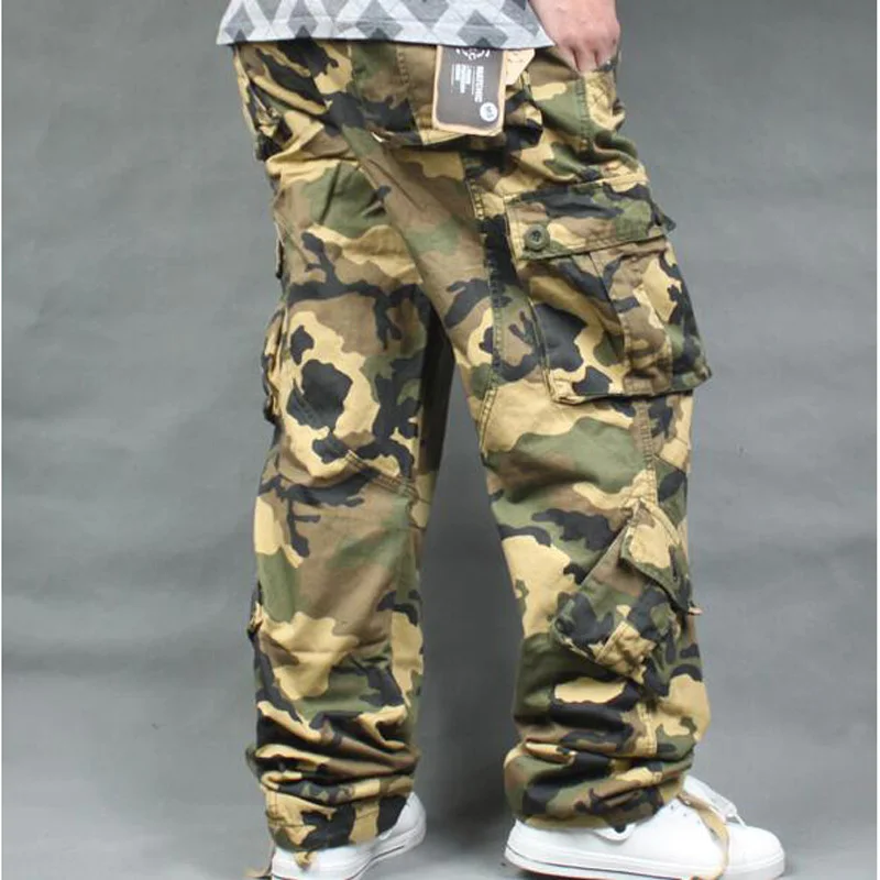 Большие размеры 5XL 6XL 7XL комбинезоны брюки хип хоп для мужчин хлопковые брюки Хип Хоп Мешковатые повседневные штаны