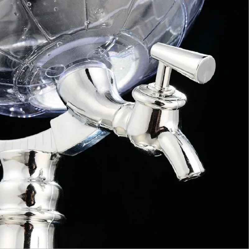 Мини-Глобус питьевой фонтан ABS Серебряное украшение индивидуальное пиво жидкий фонтан домашнее украшение Pourer творческие барные инструменты