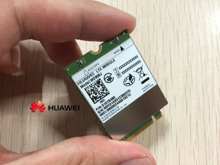 HUAWEI ME906J LTE M.2 модуль NGFF интерфейс Поддержка LTE(FDD) B1/B11/B18/B19/B21 четырехдиапазонный DC-HSPA+/HSPA+/UMTS CDMA/EVDO