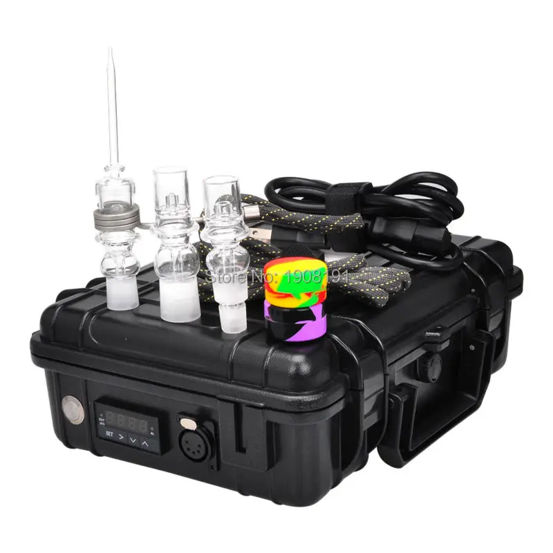 

Dustproof Case Enail E-Nail E Quartz Nail Dabber Temperature Controller 14 18MM Female Male Joint Smart Controller Fancier