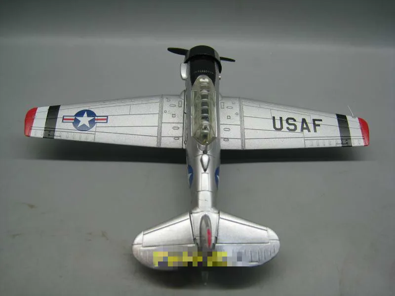 1/72 специального литого металла Корейской войны T6 истребитель Lt-6g Настольный Дисплей Коллекция Модель игрушки для детей