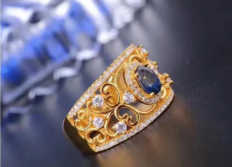 Sapphire ring Natural Sapphire ring with 925 sterling silver Blue gems Fine jewelry For men or women 4*6mm цена Sapphire ring Natural Sapphire ring with 925 sterling silver Blue gems Fine jewelry For men or women 4*6mm цены онлайн