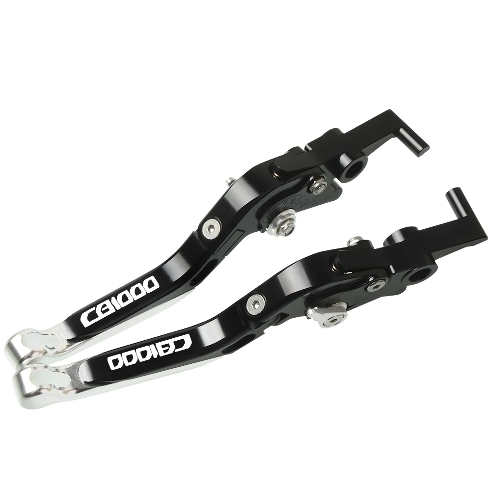 Обувь для езды на мотоцикле Honda CB1000 большой SC30 1993-1996 ЧПУ Регулируемая Складная Выдвижная сцепные рычаги мотоцикл аксессуары - Цвет: Silver