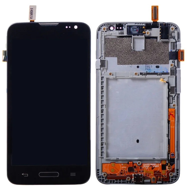 

Black LCD Touch Screen Digitizer Assembly+Frame Replacement High Quality For LG Optimus L70 D325 MS323