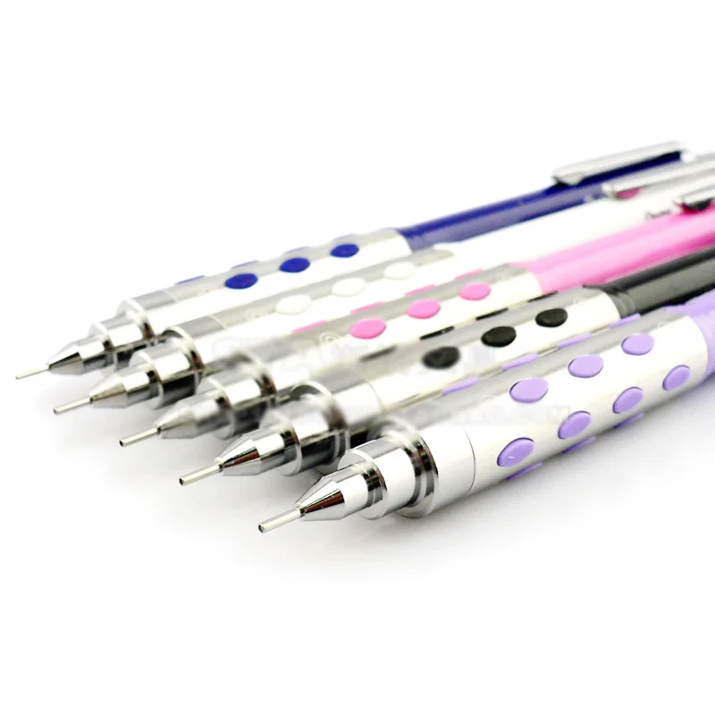 Lápis Mecânicos imprensa-tipo de metal mecânica lápis Pen Rod Material : Plastic