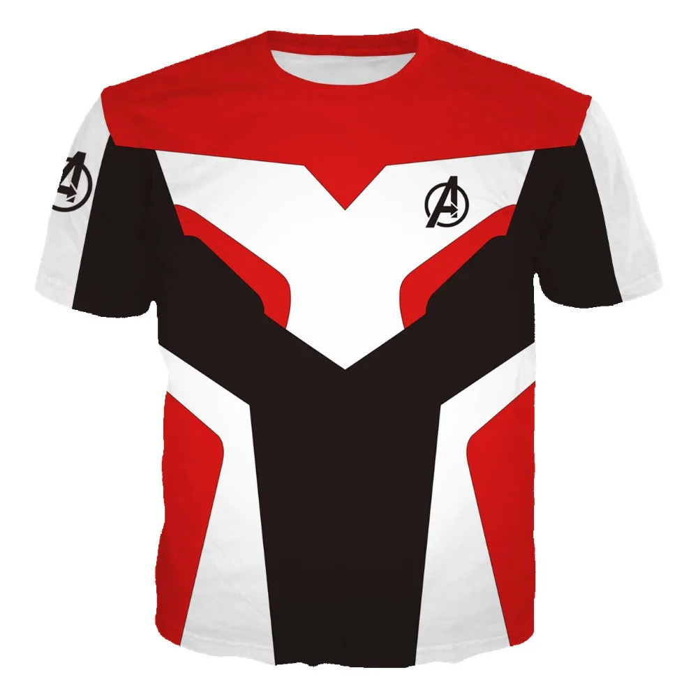 Avengers Endgame Quantum Realm Sweatshirt Jacket Advanced Tech Hoodie Cosplay Costumes superhero Iron Man Bright red Hoodies Top
