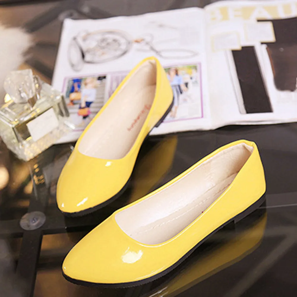 Mode Chaussures Femmes purple Sandales automne Dames Taille Coloré Casual Confortable 10 Printemps De Beige Plat blue Style yellow Slip Nouveau pink Travail white Grande Sur CwqIz55B