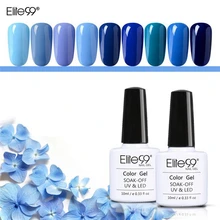 Elite99 Чистый Цвет гель замачиваемый Vernis полуперманентный УФ-гель лак Базовое покрытие верхнее необходимое гель-краска для маникюра ногтей лак 10 мл