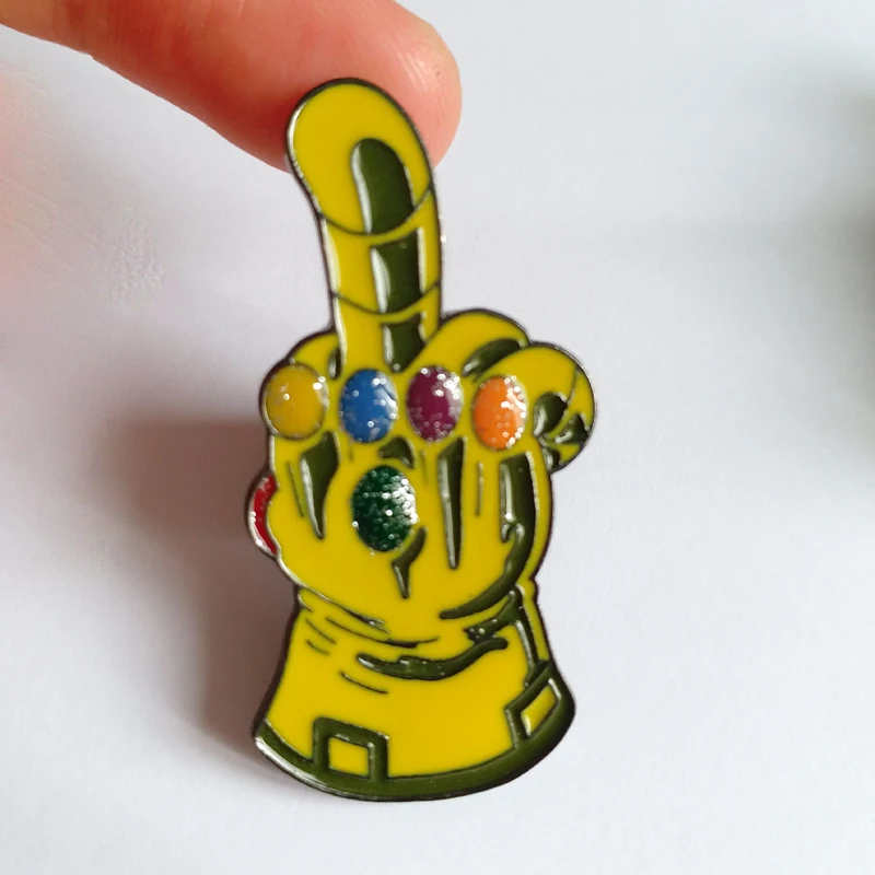 brooch and pin
