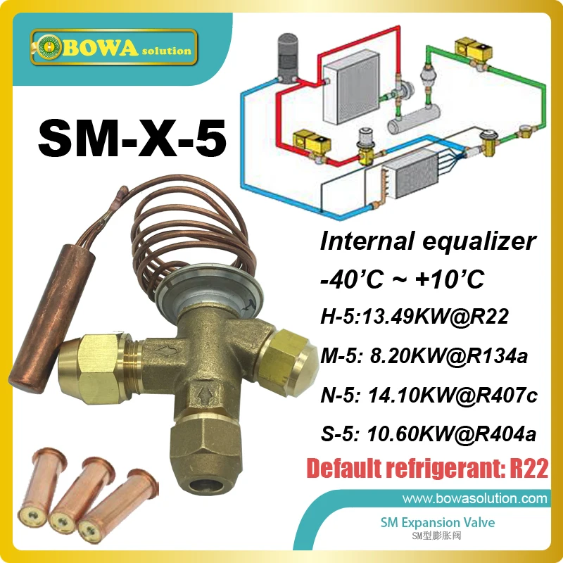 4HP interchangeable TX standard superheat setting static superheat is