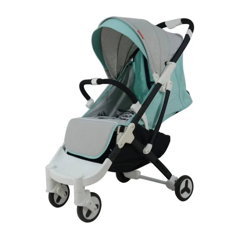 YOYAPLUS, детская коляска, bb car, может быть на самолете, с зонтиком, легкие коляски, складная Bb коляска, для новорожденных, для путешествий, детская коляска - Цвет: new green B