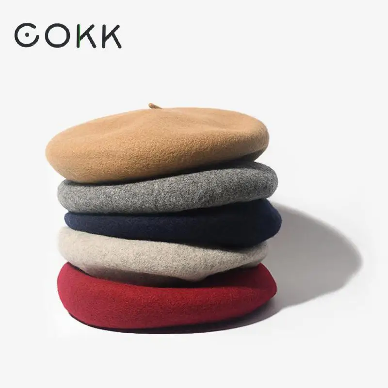 COKK Winter Hats for Women Men Beanies Knitted Solid Cute Hat Girls Autumn Female Beanie Caps Warmer Bonnet Ladies Casual Cap