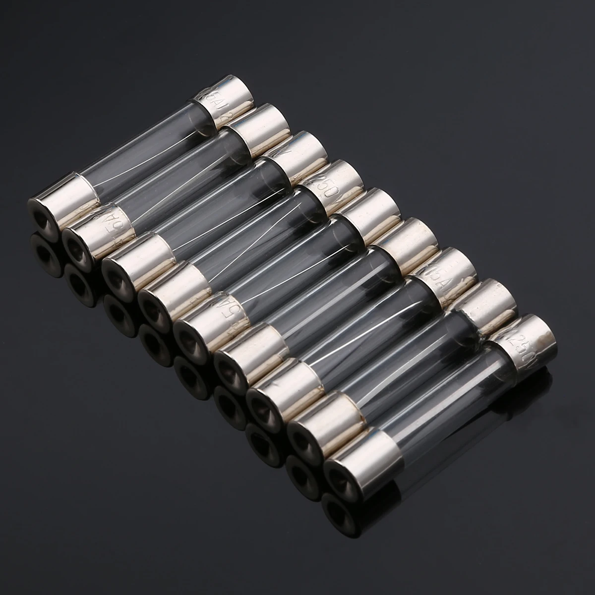 72pcs 6x30mm Fast Quick Blow Fuses Glass Tube Fuse with Fuse Holder Assorted Kit 0.5A/1A/2A/3A/5A/10A/15A/20A/30A