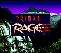 Primal Rage 16 бит MD игровая карта для sega Mega Drive для Genesis