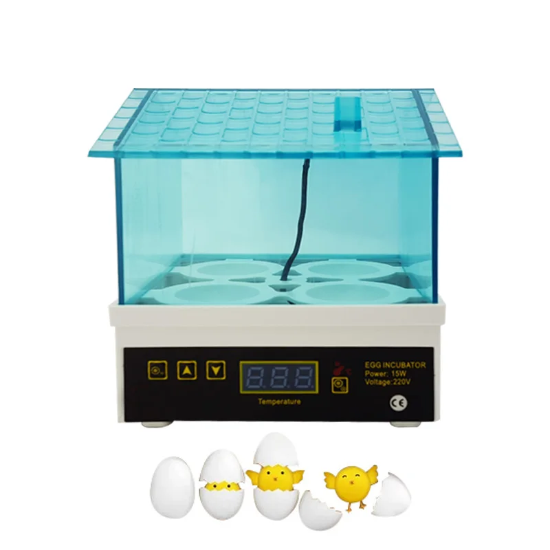 4 Egg Incubator Automatic Temperature Control Small Brooder Hatchery Egg Incubator Hatcher for Chicken Duck Bird Pigeon Quail 4 Egg Incubator Automatic Temperature Control Small Brooder Hatchery Egg Incubator Hatcher for Chicken Duck Bird Pigeon Quail