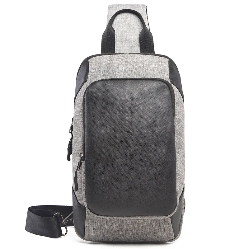 

New Men's Anti-theft Chest Bag Men's Shoulder Strap Messenger Bag Large Capacity Waterproof Short-distance Travel Bag