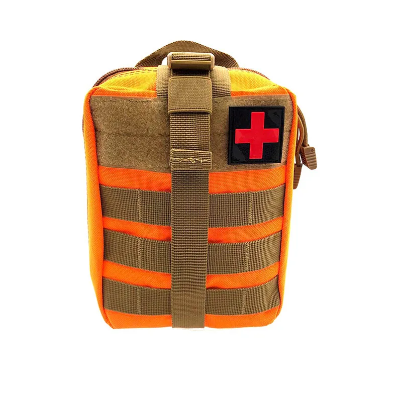 Аварийный Открытый выживания тактический медицинский аптечка моль медицинская emt Военная посылка Охота Утилита поясная сумка - Цвет: Orange