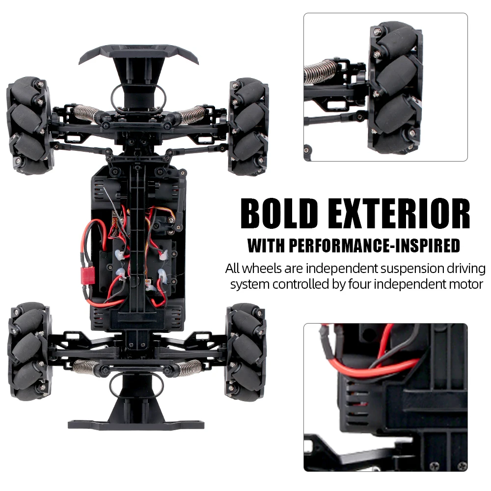 2019RC автомобиль 1/12 RC 4 мотора 4WD трюк дрейф скалолазания Высокая скорость Mecanum