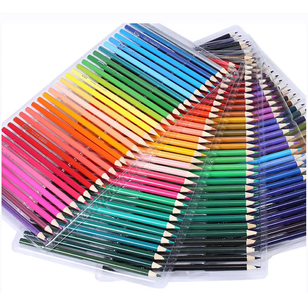 

160pcs Colors professional Oily Color Pencils lapices de for Coloured Drawing