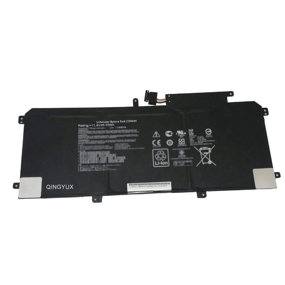 QINGYUX C31N1411 Новый 11 4 V 45Wh Аккумулятор для ноутбука Asus ZenBook U Series UX305 UX305FA-USM1 UX305U U305FA |