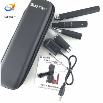

3 in1 e cigarette Vaporizer Dry herb Wax Liquid Cigarette Kit 650 900 1100mAh Battery Atomizer Vape pen