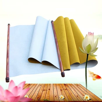 

2019 New Drawing Toys Child's Reusable Chinese Magic Cloth Water Paper Calligraphy Fabric Book Notebook