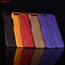 

SDBEAR For Huawei Y6 2018 ATU-L21 5.7 inch Case Fashion Wood Skin Design Plastic Hard Protective Case Y6 2018